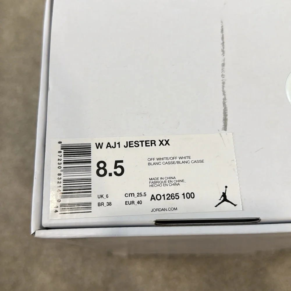 Jordan 1 Jester XX Size 8.5 - Picture 8 of 8